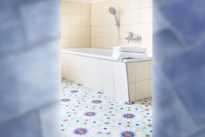 Bad im Ferienhaus für 6