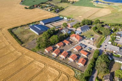 Neue Ferienhäuser auf Fehmarn im Bau