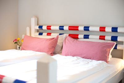 Ferienwohnung Hundert Ruten Schlafzimmer Detail