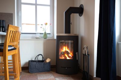 Ferienwohnung Hundert Ruten Kamin