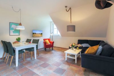 Wohn- Esszimmer Ferienwohnung Soete Stuuv