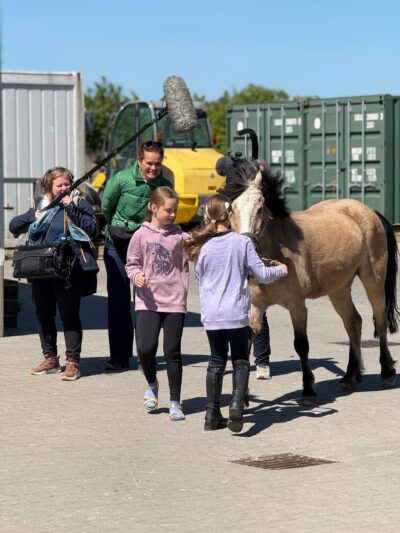 Reiterferien für Menschen mit Behinderung - Dreh vom NDR Magazin DAS!